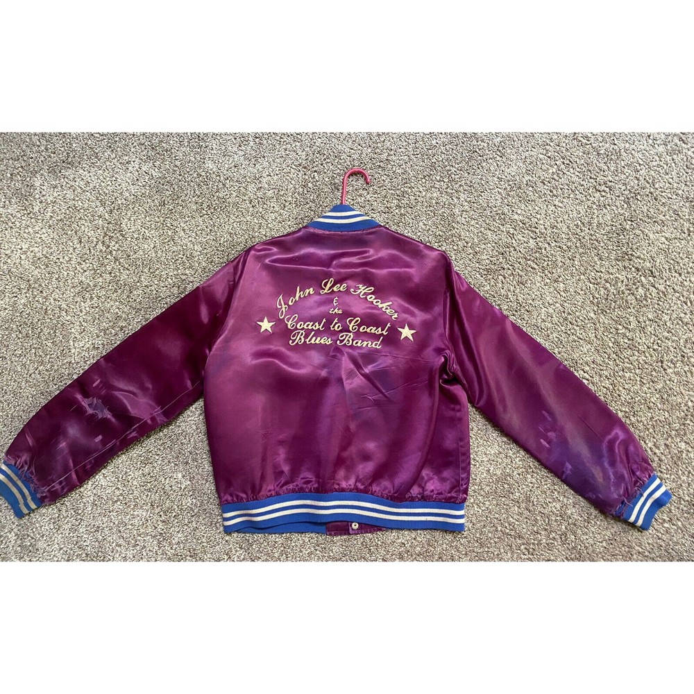 John Lee Hooker Tour Jacket Super Rare Worn By Guitarist Michael Osborn 70s Sz M